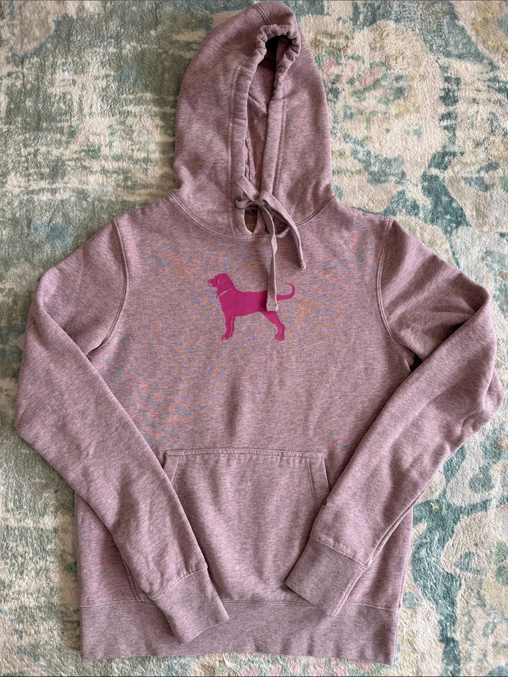 Black Dog Woman’s Purple & Pink Hoodie